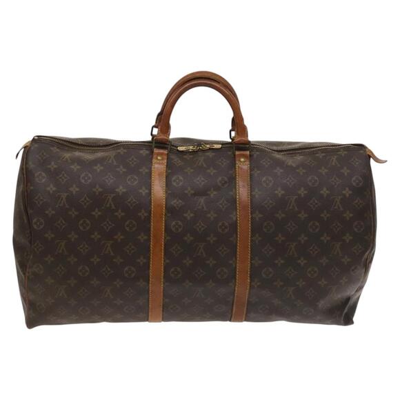 LOUIS VUITTON Monogram Keepall 60 Boston Bag M41422 - Picture 2 of 16